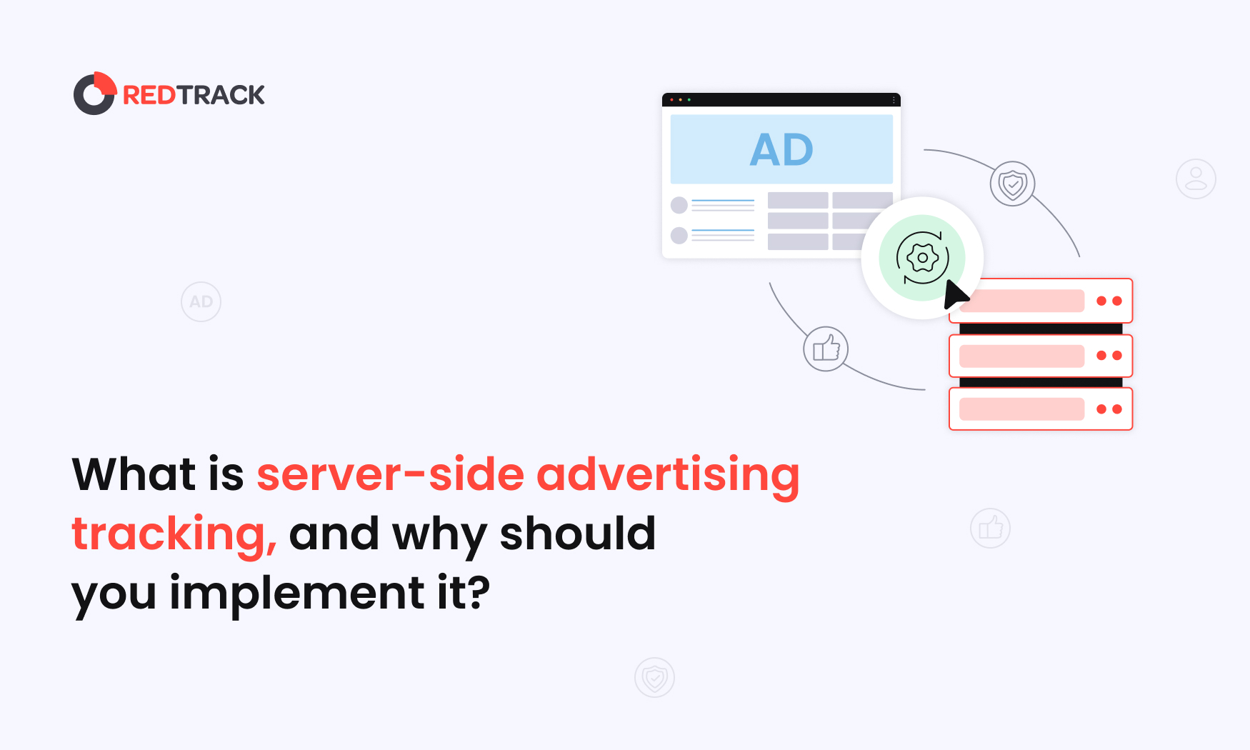 what is server side tracking | RedTrack