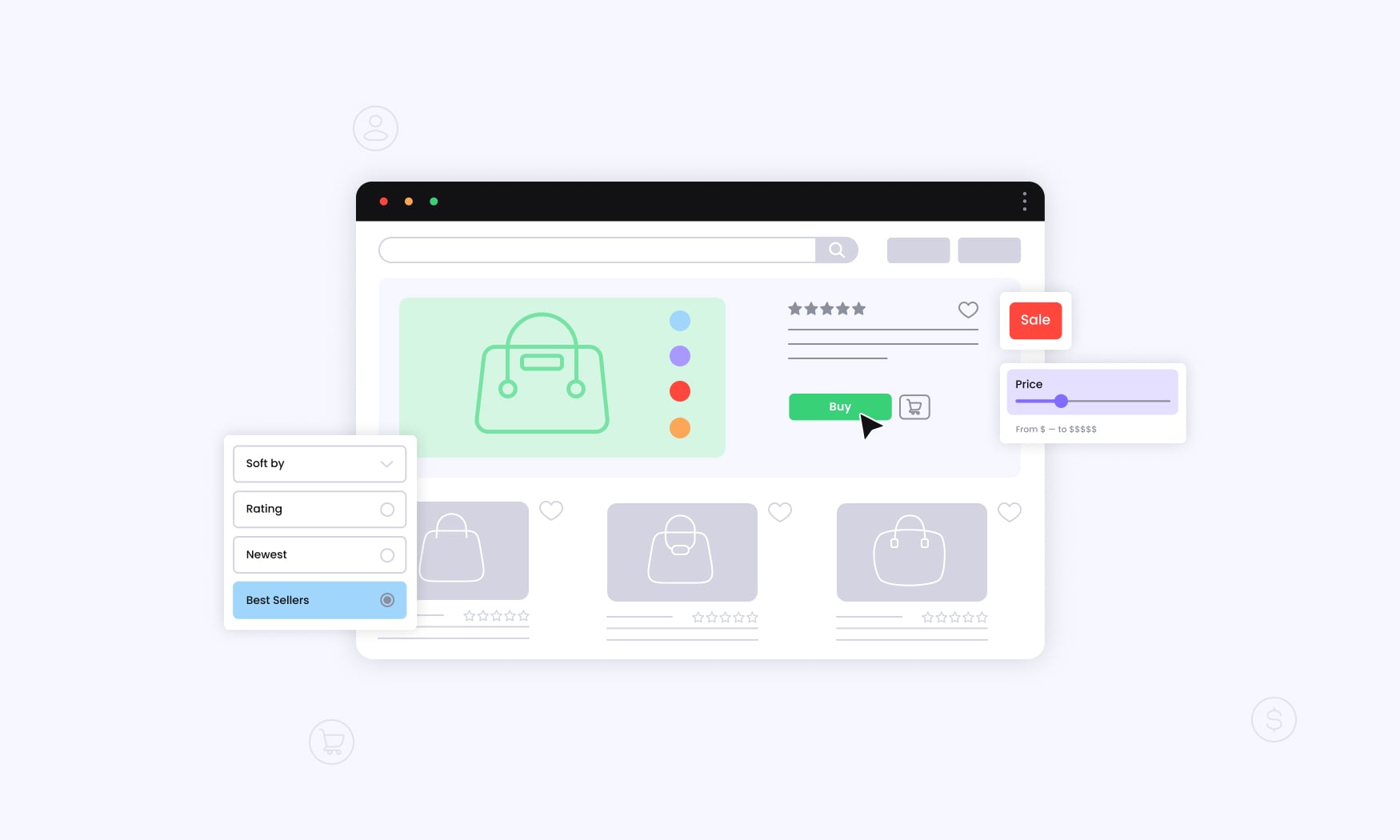 Category Navigation and Filtering as best practices for ecommerce sites