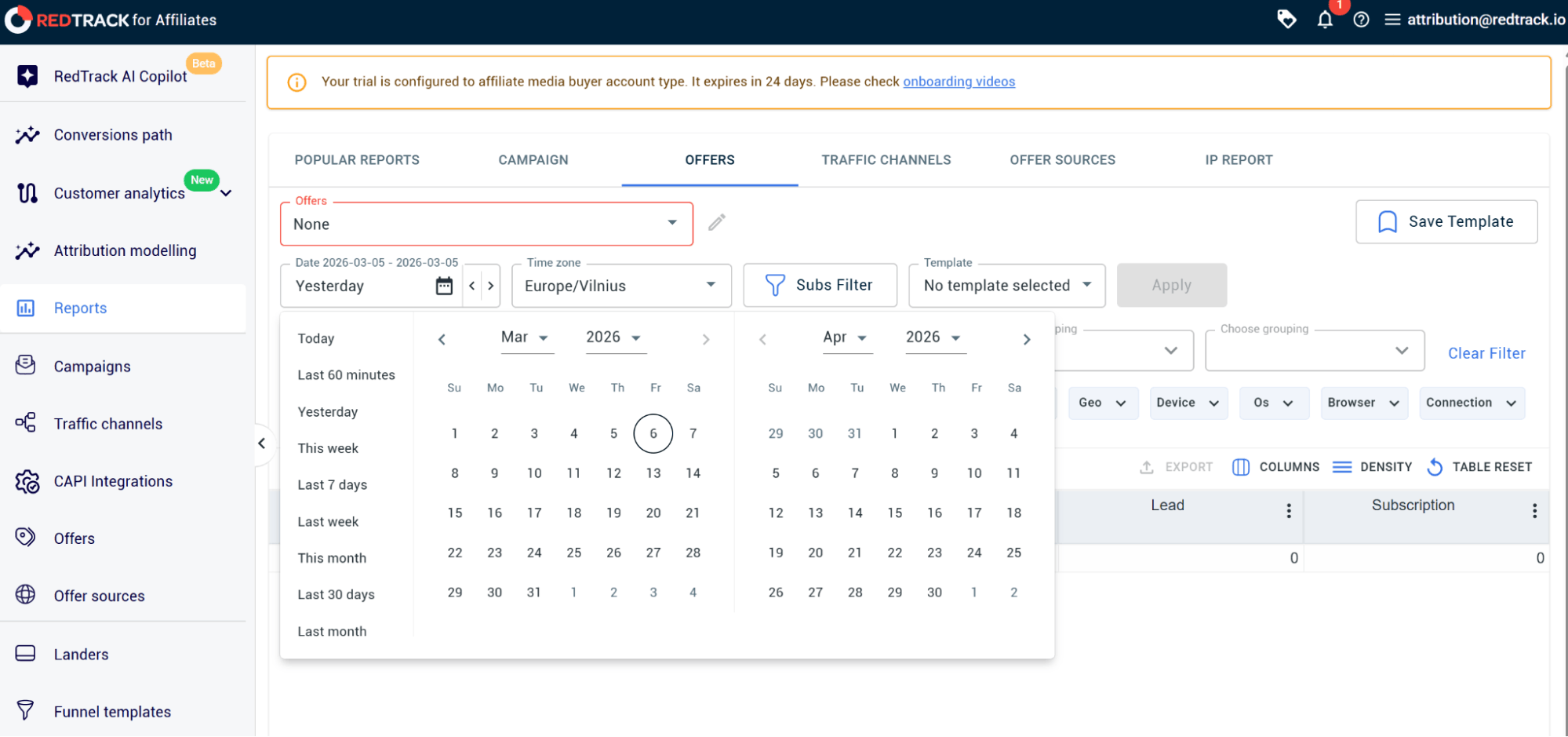 how to optimize ad campaigns in real time – creating the report